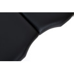 RestPro Vip Oval 2 Black PU Κρεβάτι "PRO" Μασάζ Φυσικοθεραπείας Αισθητικής Βαλίτσα